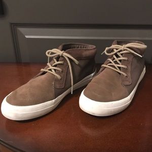 Sperry Women’s Suede and Canvas high-top Sneakers